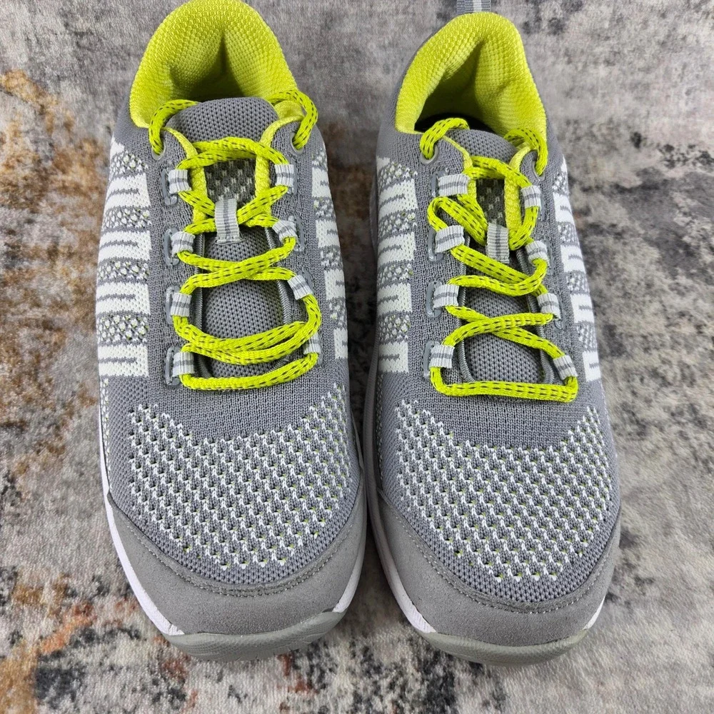 Orthofeet Coral 987 Shoes Womens 9.5 D Wide Grey Orthopedic Comfort Walking